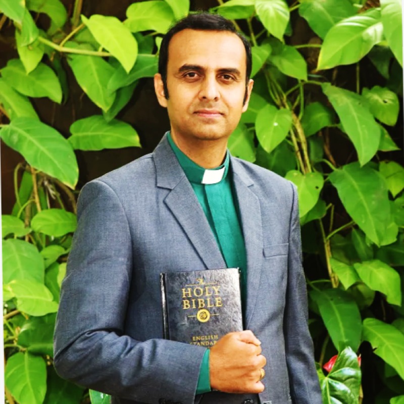 Rev. Dr Vivek Gundimi — Pastor in charge, Christ Methodist Church, Kothanur